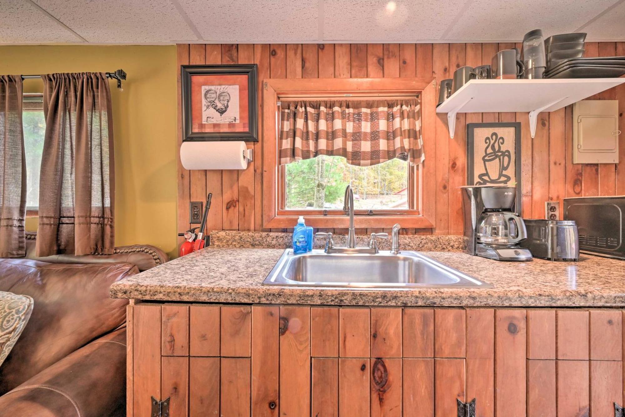 הנטינגדון Lone Ranger Cabin With 50 Acres By Raystown Lake מראה חיצוני תמונה