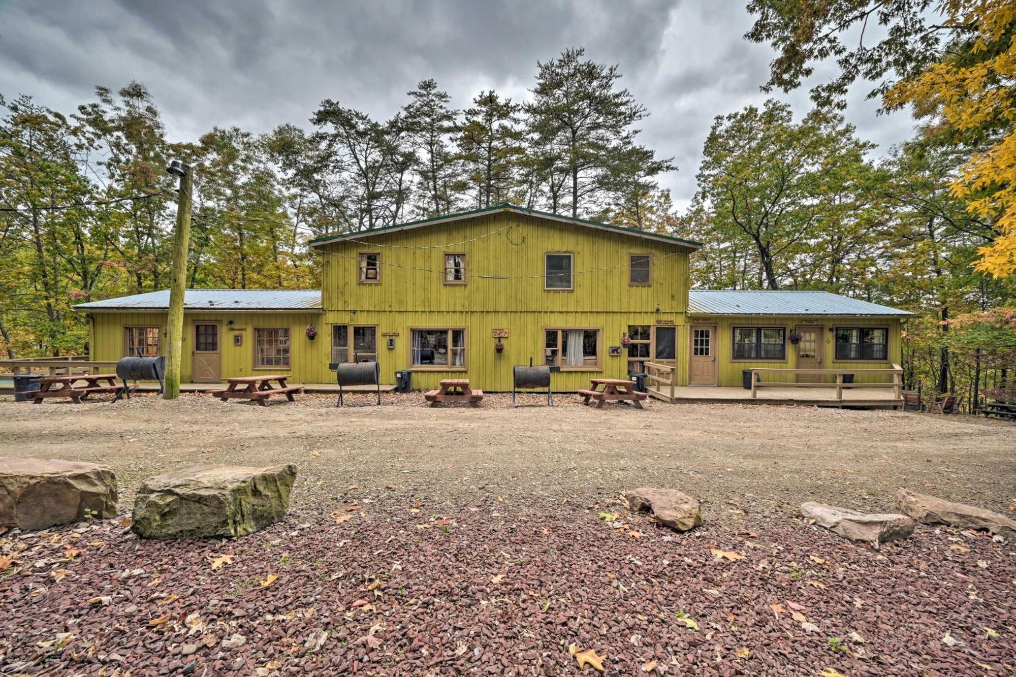 הנטינגדון Lone Ranger Cabin With 50 Acres By Raystown Lake מראה חיצוני תמונה