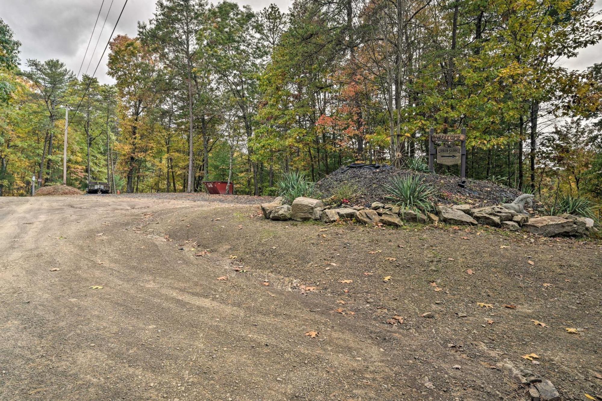 הנטינגדון Lone Ranger Cabin With 50 Acres By Raystown Lake מראה חיצוני תמונה
